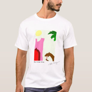 Weasel, der Schalentiere in Marokko isst T-Shirt