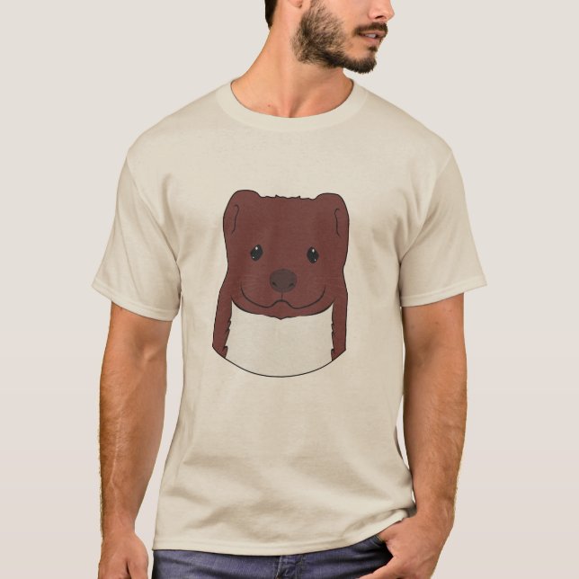 Weasel Face T-Shirt (Vorderseite)