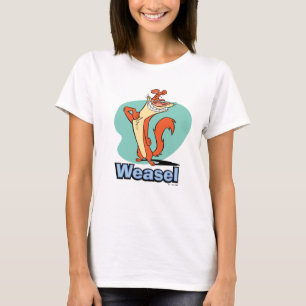 Weasel Proud Character Graphic T-Shirt
