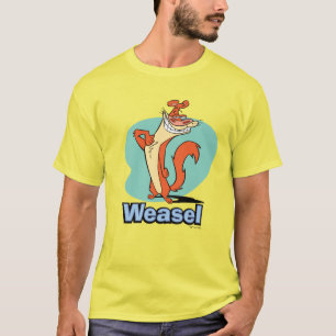 Weasel Proud Character Graphic T-Shirt