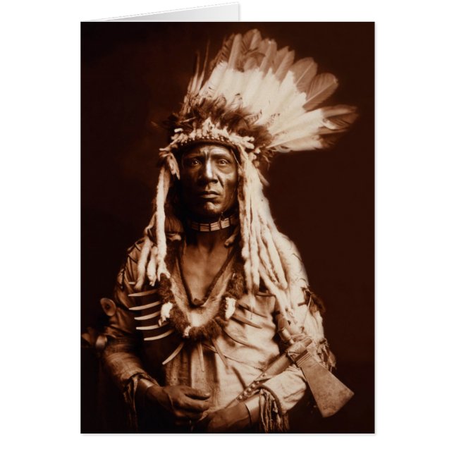 Weasel-Schwanz - ein Piegan Blackfoot - 1900 (Vorne)
