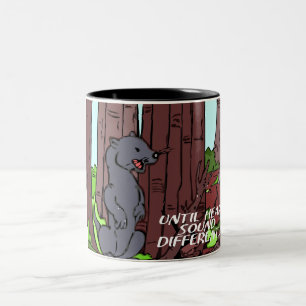 Weaselalarm Zweifarbige Tasse