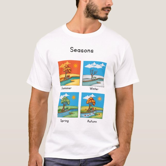 Weather seasons T-Shirt (Vorderseite)