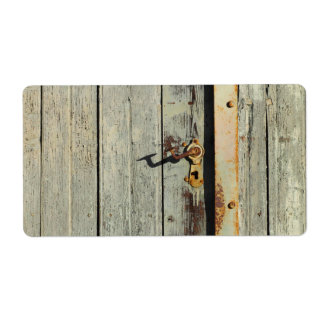 Weathered Rusty Door Handle