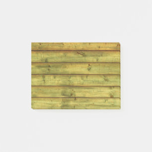 Weathered Wood Post-it Klebezettel