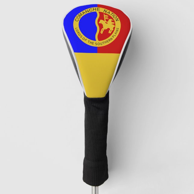 Weatherproof Personalized House Flag Golf Headcover (Vorderseite)