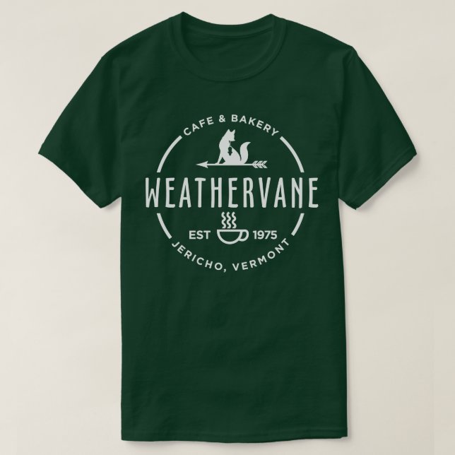 Weathervane Café und Bäckerei T-Shirt (Design vorne)