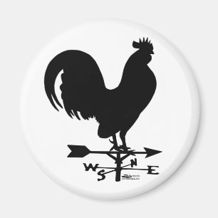 Weathervane Rooster Magnet