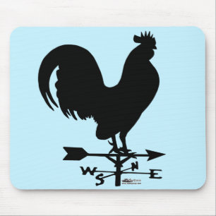 Weathervane Rooster Mousepad