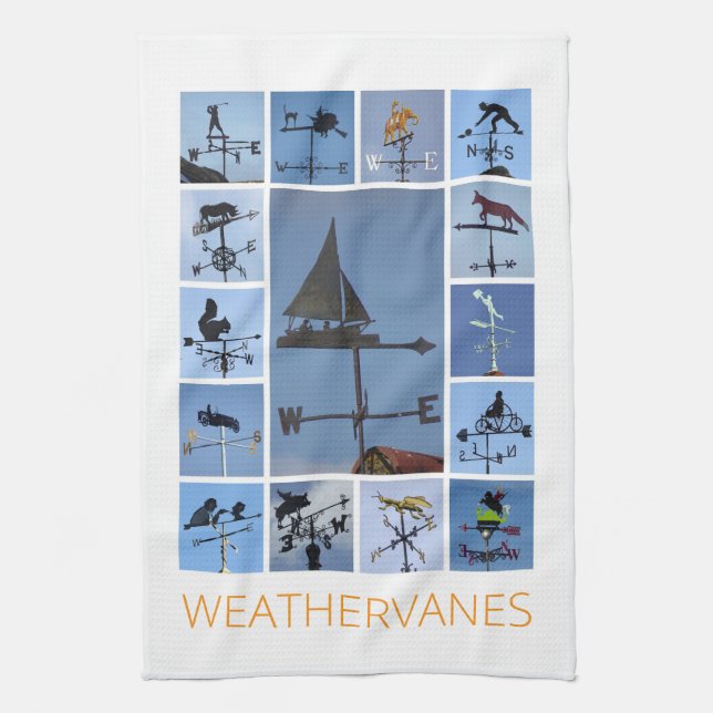 Weathervanes Geschirrtuch (Vertikal)