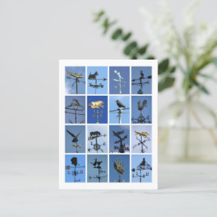 Weathervanes Postkarte