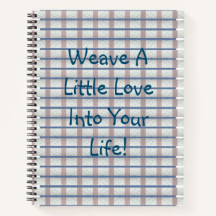 Weave    LoveNotebook Notizbuch