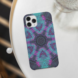 Weave Mandala Blue Pink und Lila Case-Mate iPhone Hülle