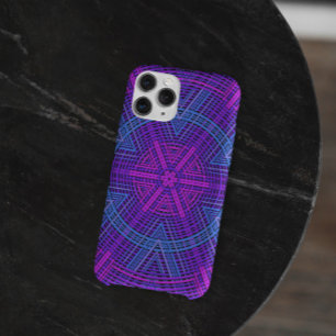 Weave Mandala Lila rosa und blau Case-Mate iPhone Hülle