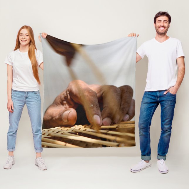 Weaver's Hand Fleecedecke (Beispiel)