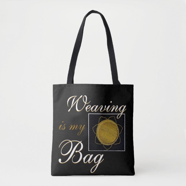 Weaving ist mein Beutel (Vorderseite)