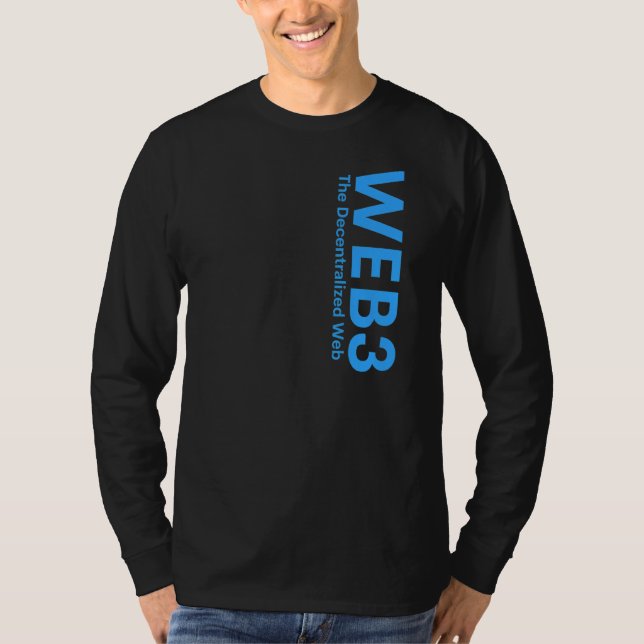 WEB3 Crypto Internet3 0 Blockchain NFT DeFi Metave T-Shirt (Vorderseite)