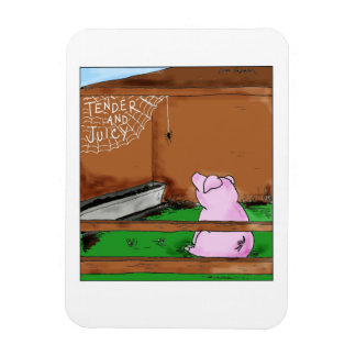 Web-Cartoon von Tender und Juicy Charlotte Magnet