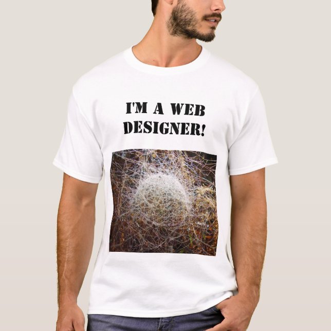 Web Design T-Shirt (Vorderseite)