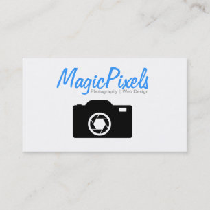Web Designer Fotograf Visitenkarte