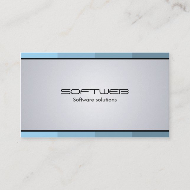 Web-Entwickler - Visitenkarten Visitenkarte (Vorderseite)