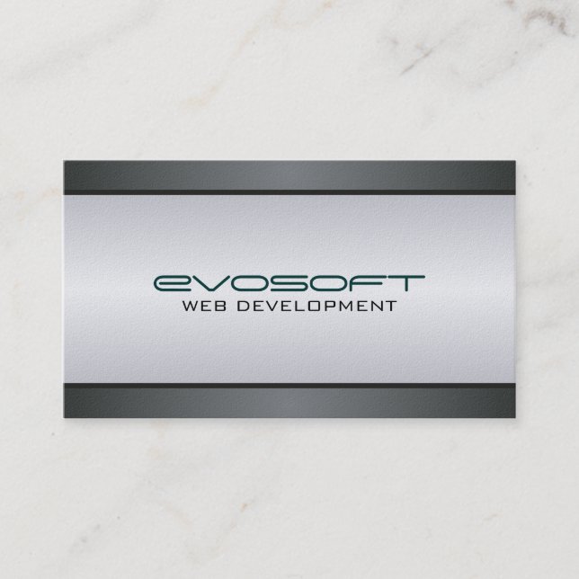 Web-Entwickler - Visitenkarten Visitenkarte (Vorderseite)
