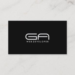 Web-Entwickler - Visitenkarten Visitenkarte