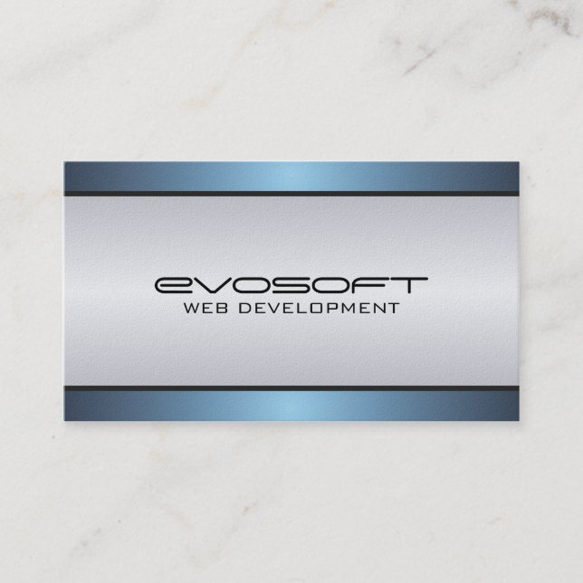 Web-Entwickler - Visitenkarten Visitenkarte (Vorderseite)