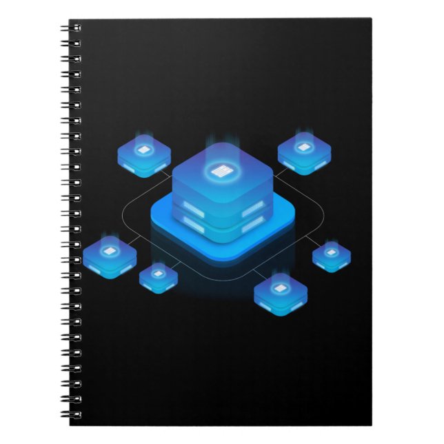  Web-Hosting  Notizblock (Vorderseite)