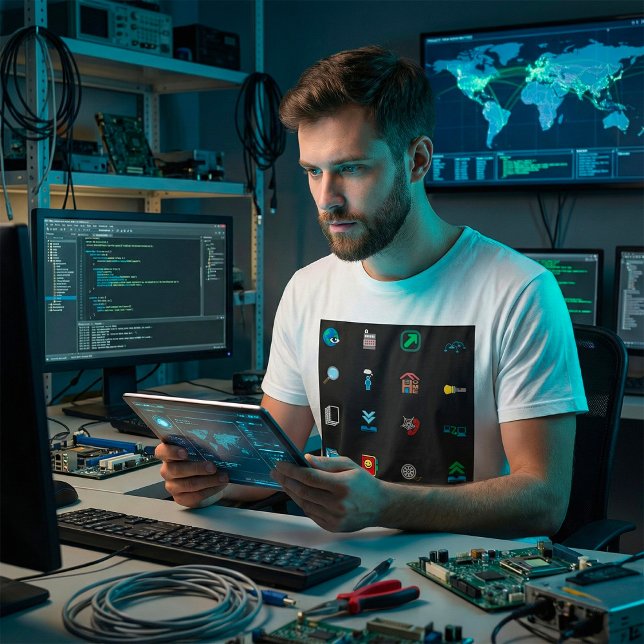 Web Icons Mens T - Shirt (Von Creator hochgeladen)