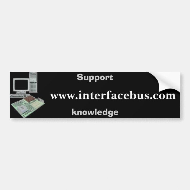 Web_Index_PC_Motherboard, www.interfacebus.com,… Autoaufkleber (Vorne)