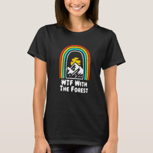 Web mit Forest Camping Wildlife Camper Outdoo T-Shirt