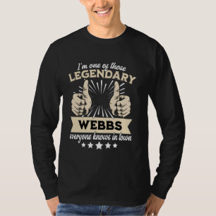 Web-Nachname-Webb-Nachname-Webb-Webb T-Shirt
