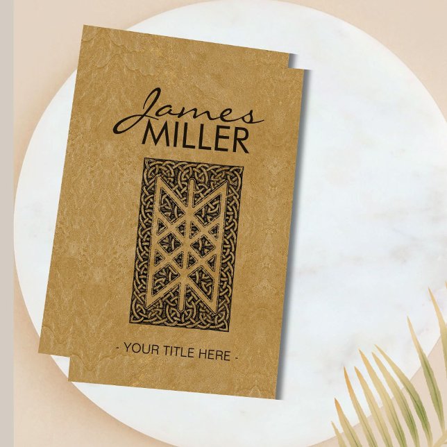 Web of Wyrd - Die Schicksalsmatrix Visitenkarte (Von Creator hochgeladen)