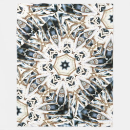 Web-Schnee Fleecedecke