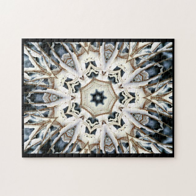 Web-Schnee Puzzle (Horizontal)