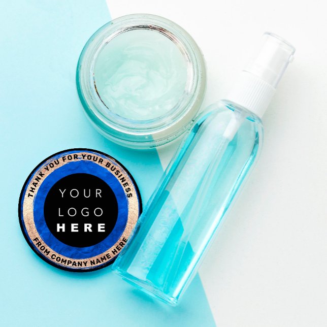 Web-Siegel mit benutzerdefinierten Logo Runder Aufkleber (Von Creator hochgeladen)