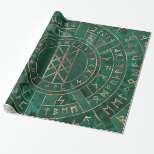 Web-Site von Wyrd - Malachite, Leather und Gold Geschenkpapier