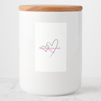 Web Within – Art of Hidden Strength Lebensmitteletikett