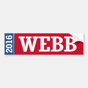 WEBB 2016 AUTOAUFKLEBER