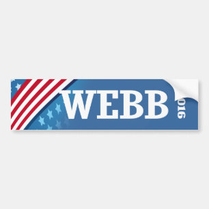 WEBB 2016 AUTOAUFKLEBER