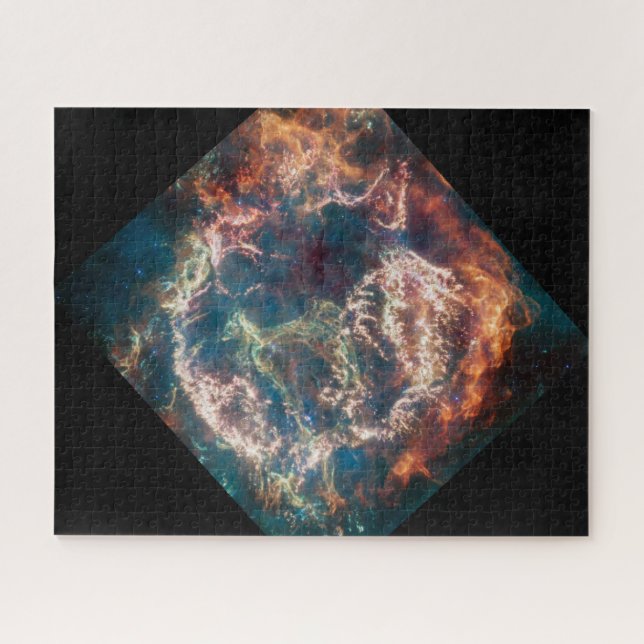 WEBB SPACE TELESCOPE Cassiopeia Bild A MIRI Puzzle (Horizontal)