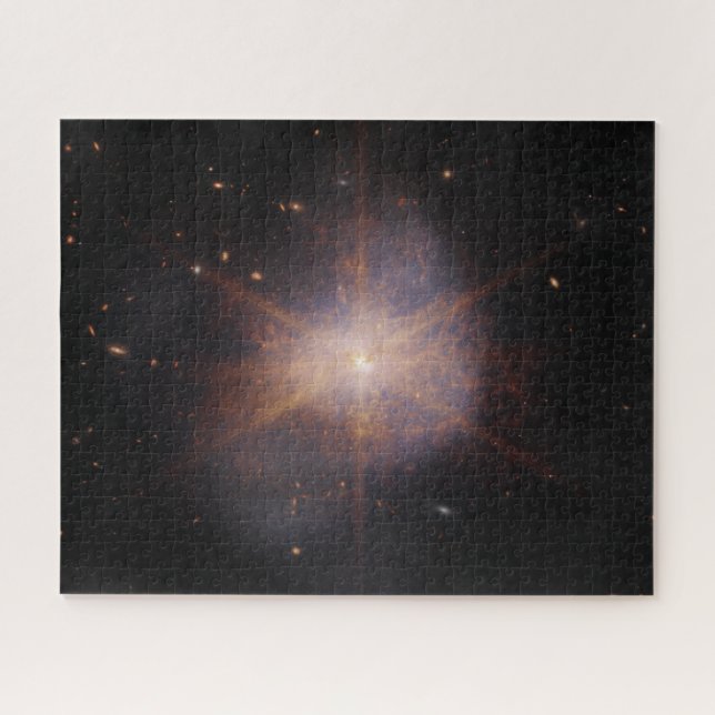 WEBB SPACE TELESCOPES Galaxy Interaktionen Arp 220 Puzzle (Horizontal)