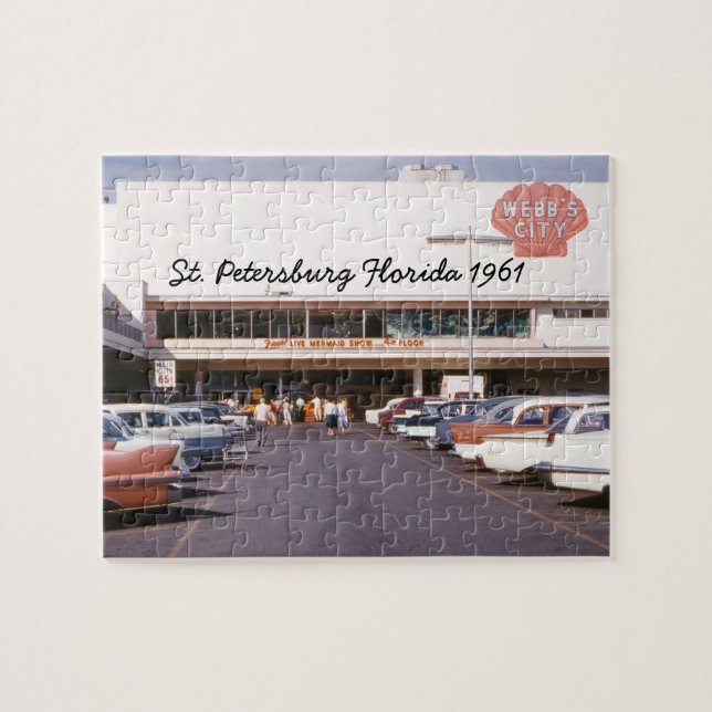 Webb's City St. Petersburg Florida Foto Puzzle (Horizontal)