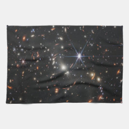 WebbS erste tiefe Feldansicht des Universums Geschirrtuch