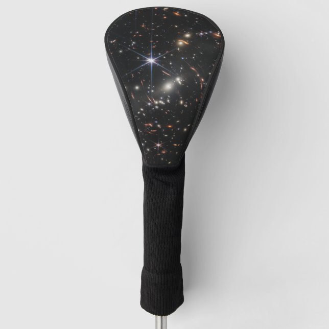 WebbS erste tiefe Feldansicht des Universums Golf Headcover (Vorderseite)