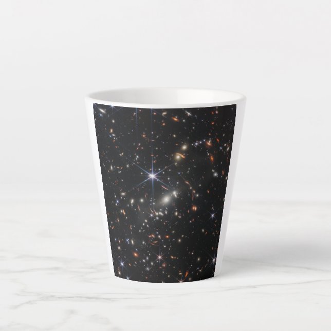 WebbS erste tiefe Feldansicht des Universums Milchtasse (Vorderseite)