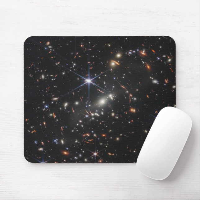 WebbS erste tiefe Feldansicht des Universums Mousepad (Mit Mouse)