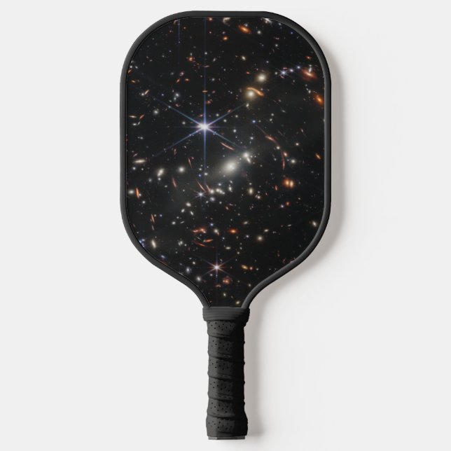 WebbS erste tiefe Feldansicht des Universums Pickleball Schläger (Vorderseite)