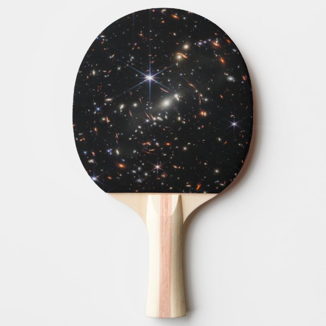 WebbS erste tiefe Feldansicht des Universums Tischtennis Schläger (Vorderseite)